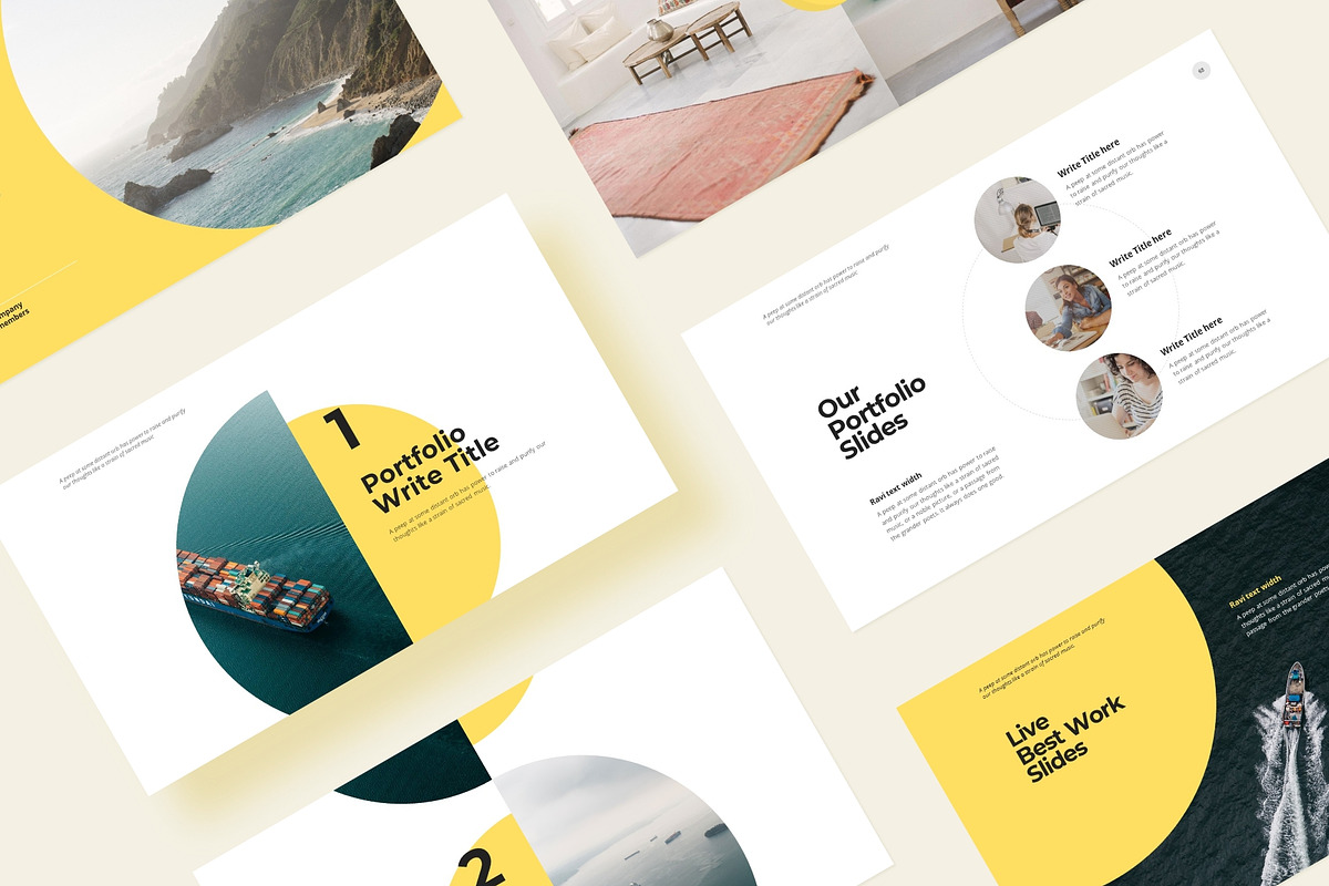 RAVI - Minimalist Presentation, a Presentation Template by TemplateZuu (Photo 11 of 21)