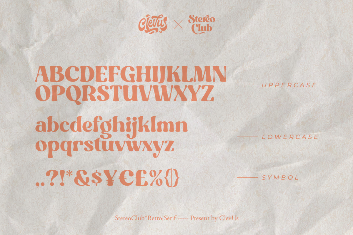 StereoClub - Modern Bold Serif Font, a Serif Font by ClevUs (Photo 10 of 12)