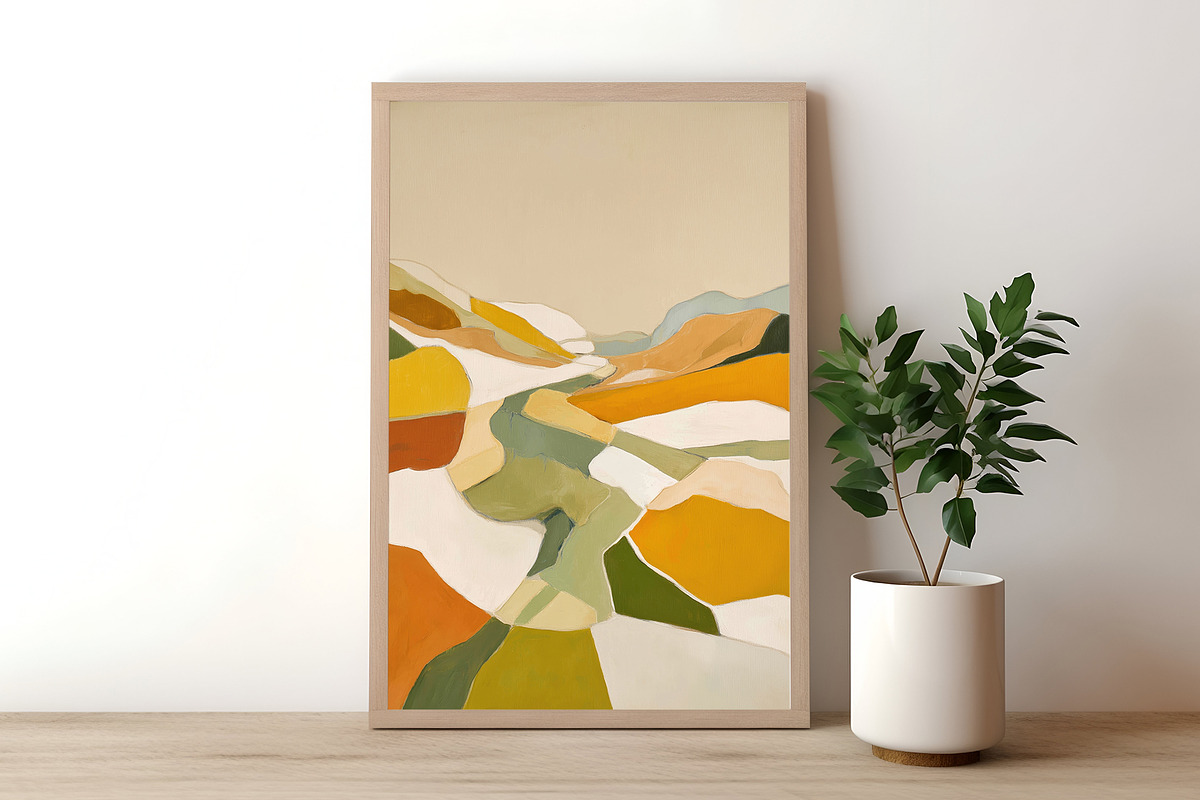 Abstract Landscape Illustration, a Decorative Illustration by Housui Patterns (Photo 5 of 12)