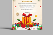 Christmas Flyer Layout, a Flyer Template by MightyDesign (Thumbnail 5 of 8)