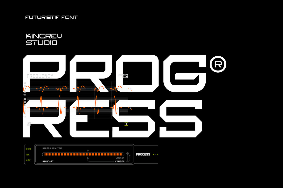 Mecha RX20 - Techno Font