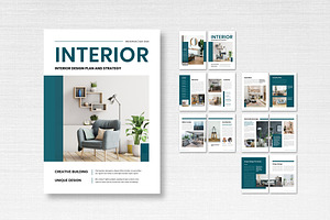 Magazine Template Interior Design