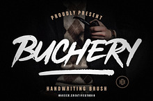Buchery - Brush Font