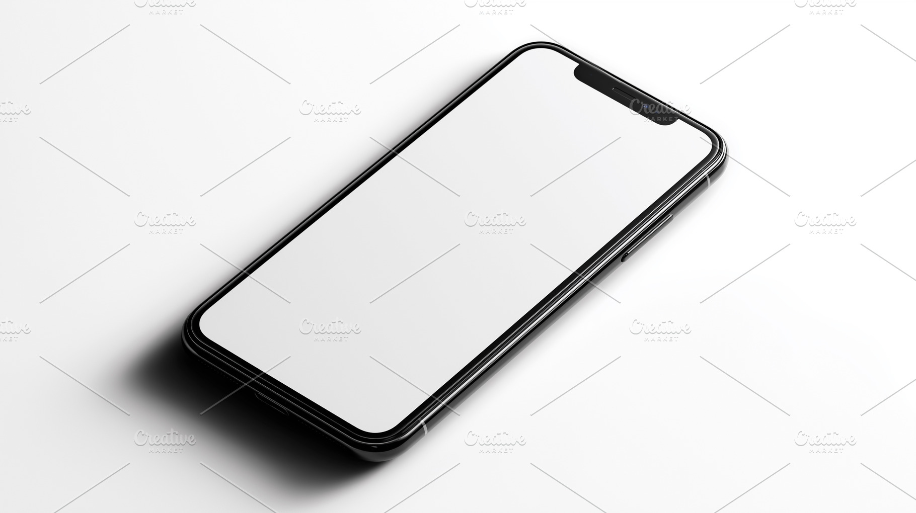 Blank smartphone mockup isolated on, a Technology Photo by MistyDay
