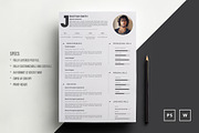 Word Resume, a Resume Template by BixBar (Thumbnail 1 of 2)