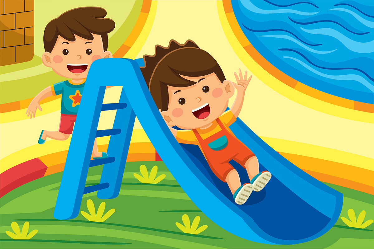 Outdoor Activity Cartoon Vector #02, a Person Illustration by MEDZ (Photo 3 of 3)