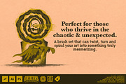 Gritters Chalk Brushes (Photoshop), a Brush Add-On by G.A.R.M. Company (Thumbnail 4 of 13)