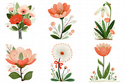Christmas Flowers Sublimation, an Illustration by Daily.Designs (Thumbnail 5 of 5)