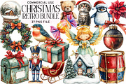 Retro Christmas Sublimation Bundle, an Illustration by Daily.Designs (Thumbnail 1 of 5)