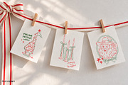 Christmas Sketch Art Designs, an Object Graphic by Lazy Cat (Thumbnail 7 of 7)