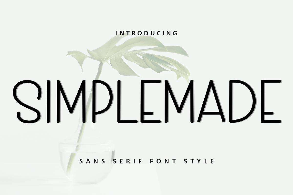 Simplemade, a Sans Serif Font by InermediaSTUDIO (Photo 1 of 8)