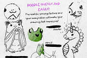 Crayon Doodle Drawing Brushes, a Brush Add-On by BrushArchive (Thumbnail 2 of 6)