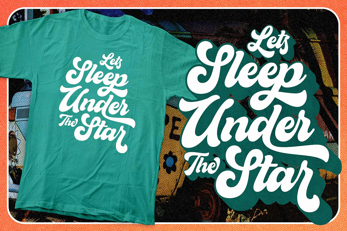 The Buntank - Retro Script, a Script Font by Arterfak Project (Photo 7 of 14)