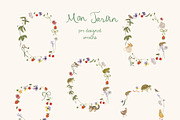 Spring Watercolor Illustrations, a Decorative Illustration by whiteheartdesign (Thumbnail 18 of 30)