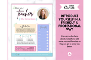 Meet the Teacher Template - Canva, a Templates & Theme by Templatables (Thumbnail 4 of 8)