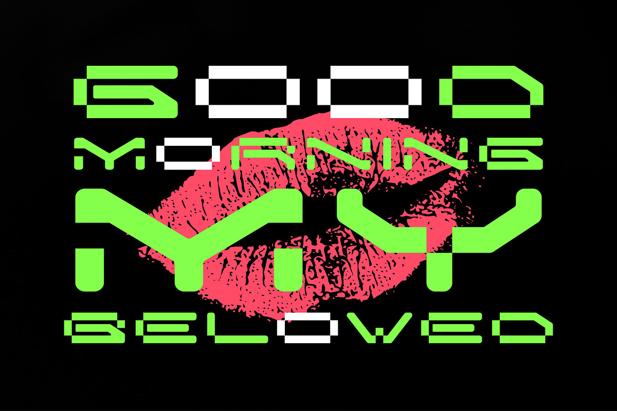Hire Low - Futuristic Bold, a Sans Serif Font by Lemon Studio Type (Photo 4 of 6)