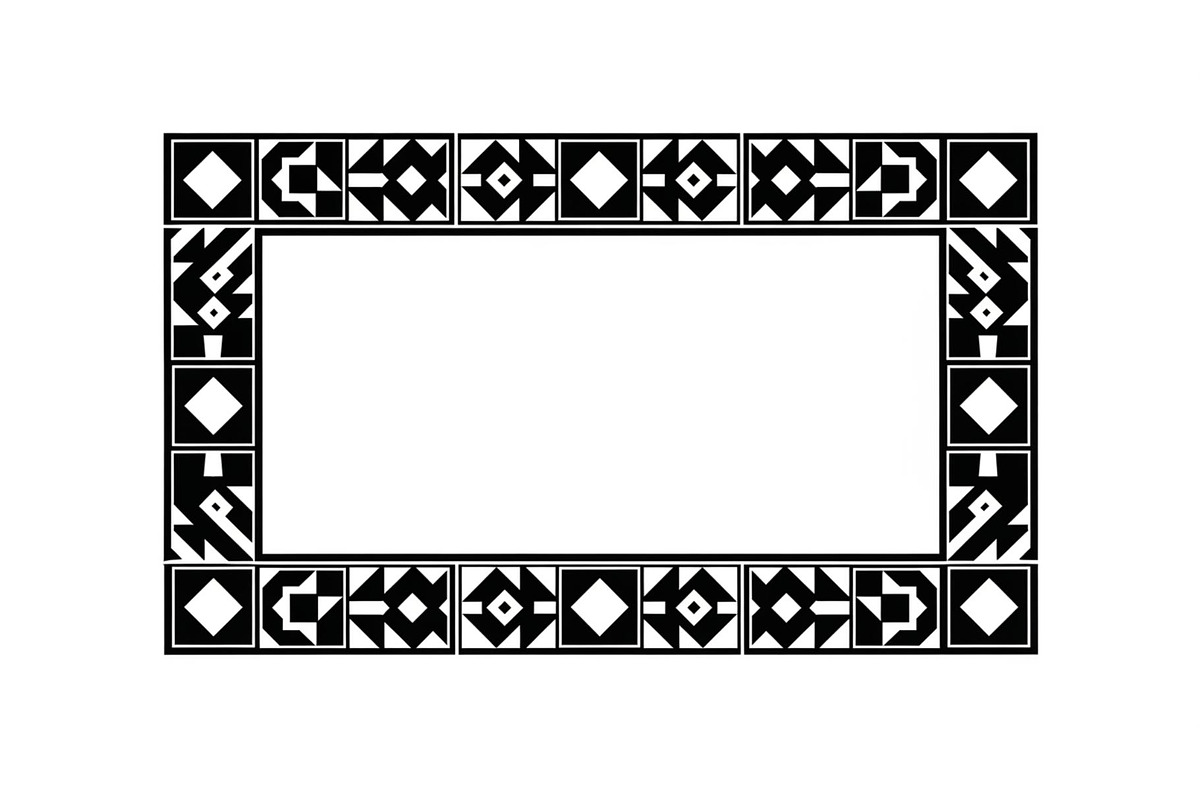 Geometric Border Frame Bundle, an Illustration by Designer_Momina (Photo 27 of 31)