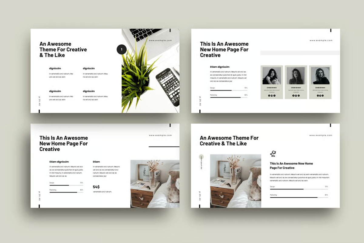 Perfect Google Slide Presentation, a Presentation Template by Fit-tee (Photo 8 of 9)