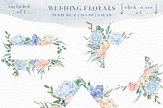 Wedding Watercolor Flowers Graphics, an Illustration by Essem Creatives (Thumbnail 4 of 8)