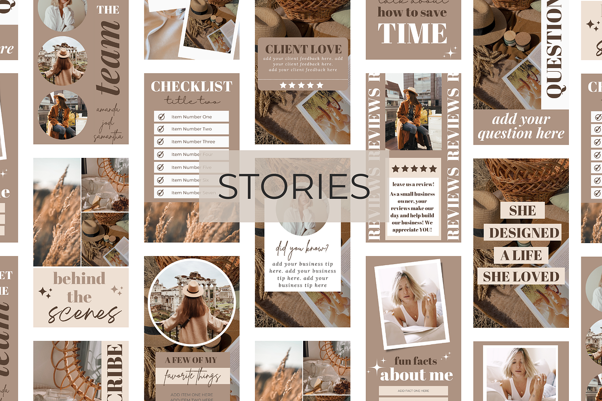 400 Instagram Templates, a Social Media Template by Oh So Social Boutique (Photo 7 of 7)