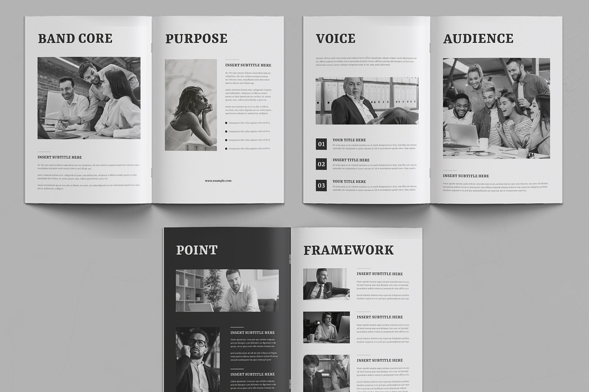 Brand Strategy Template, a Brochure Template by ContestDesign (Photo 4 of 4)