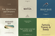 Amberfall - Cozy Vintage Serif, a Serif Font by SHOOM HOUSE (Thumbnail 9 of 12)