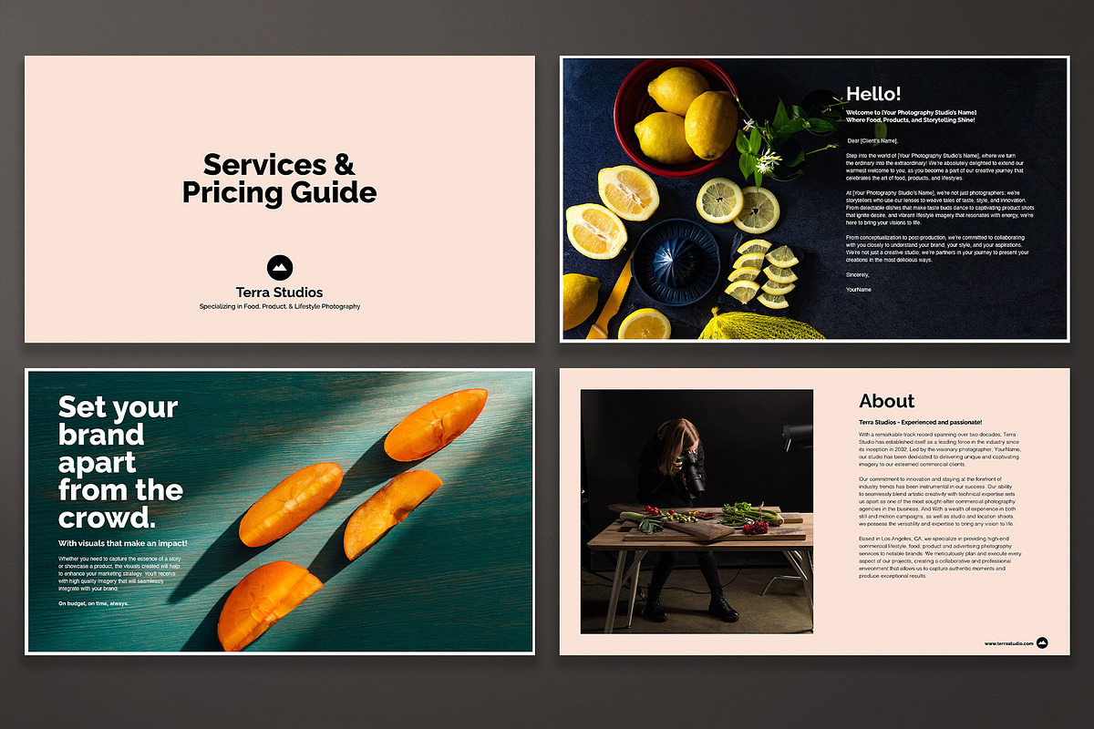 Terra | Services & Pricing Template, a Presentation Template by Good Creative Studio (Photo 2 of 5)