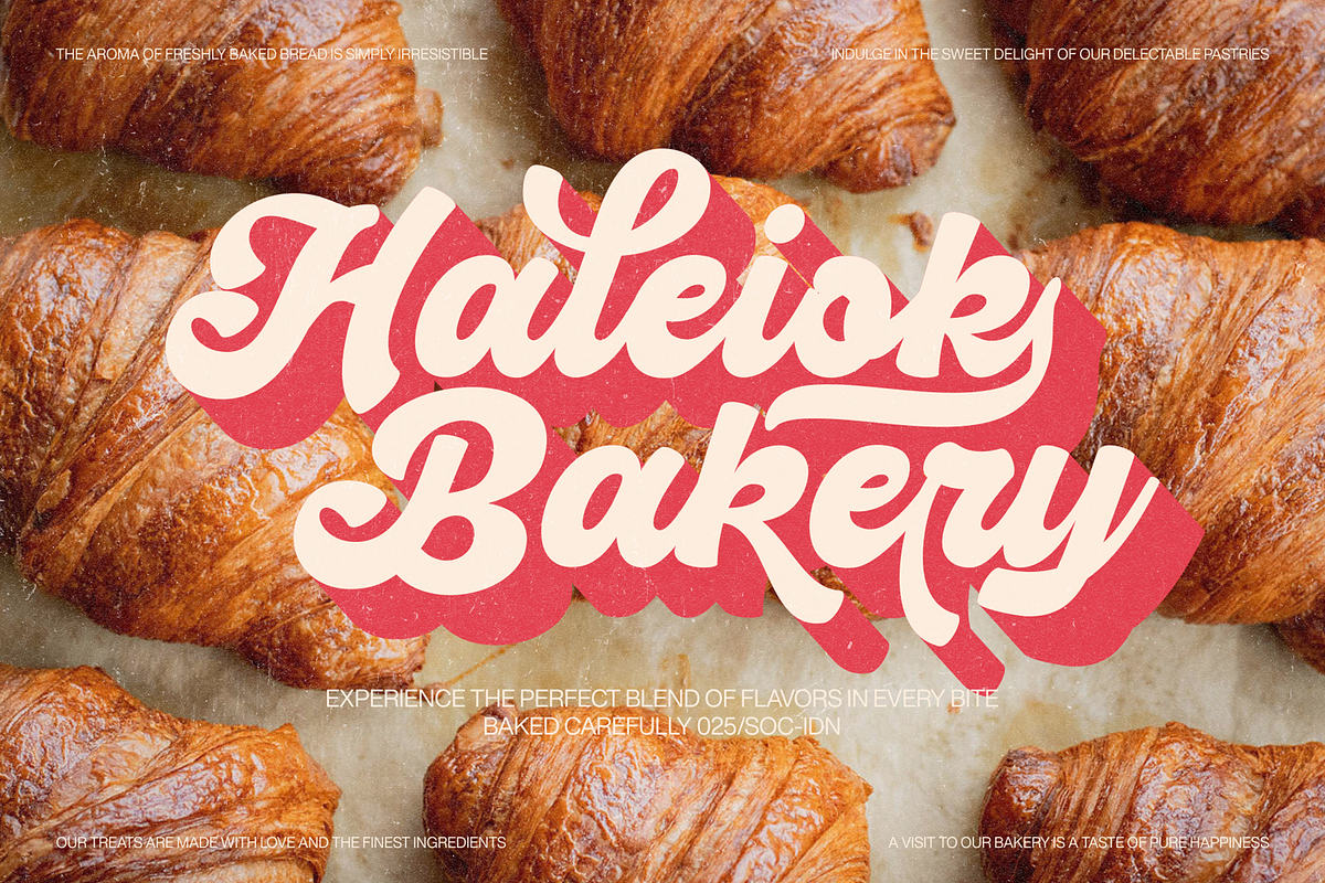 Hiderh Mahen — Bold Groovy Script, a Script Font by Enxyclo Studio (Photo 5 of 27)