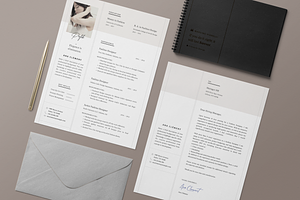 Elegant Resume Template Ana