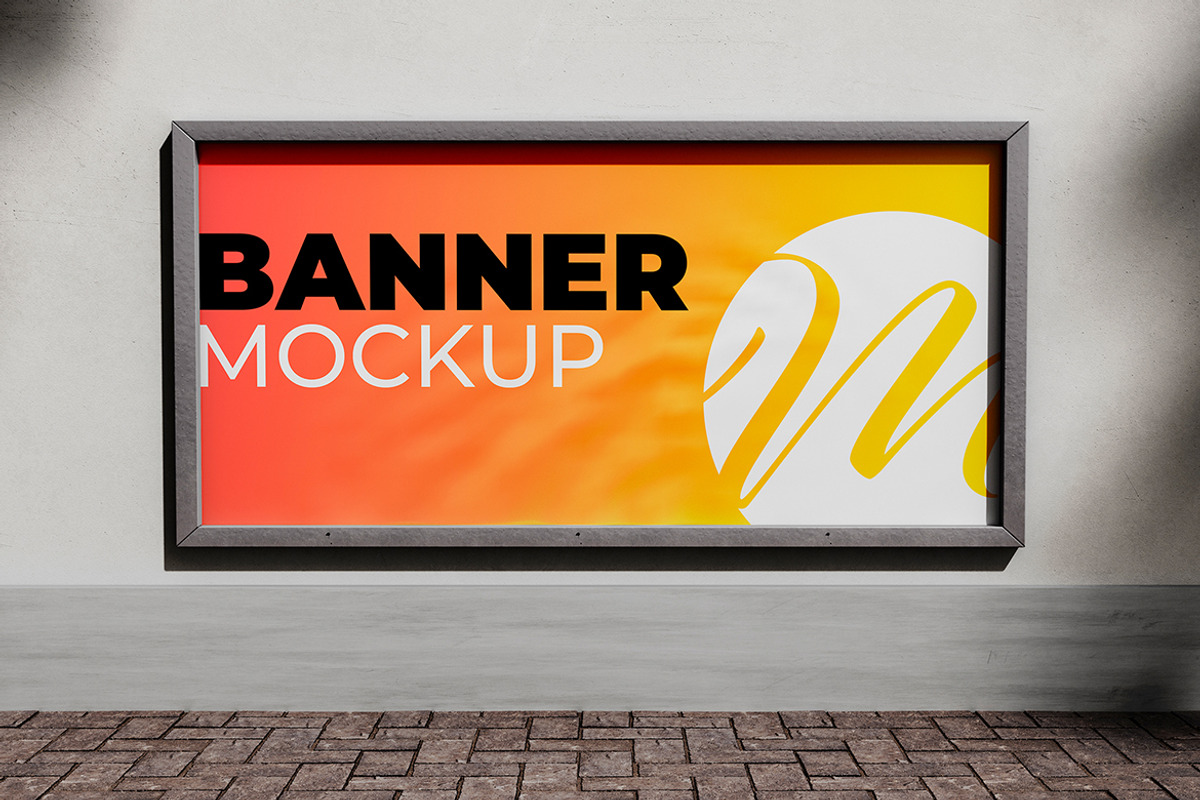 Outdoor Wall Banner Mockup Set, a Product Mockup by McLittle Stock (Photo 1 of 4)