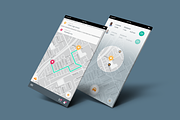 Fiax (Transportation App UI), an UI Kit Template by Rebound  (Thumbnail 5 of 8)