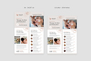 Spa Salon Flyer Canva Template, a Flyer Template by artbart (Thumbnail 7 of 9)