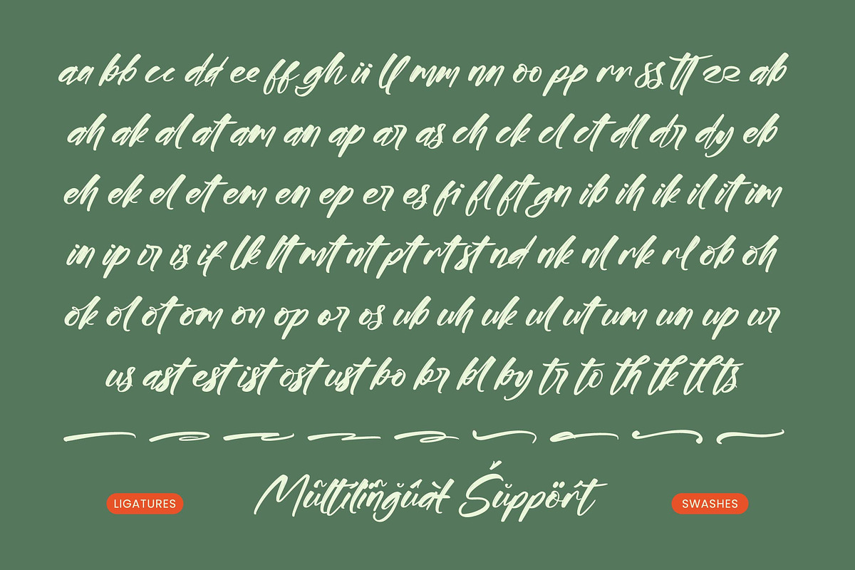 Bonats Restorty Bold Brush Font, a Script Font by stylishtype.co (Photo 7 of 20)