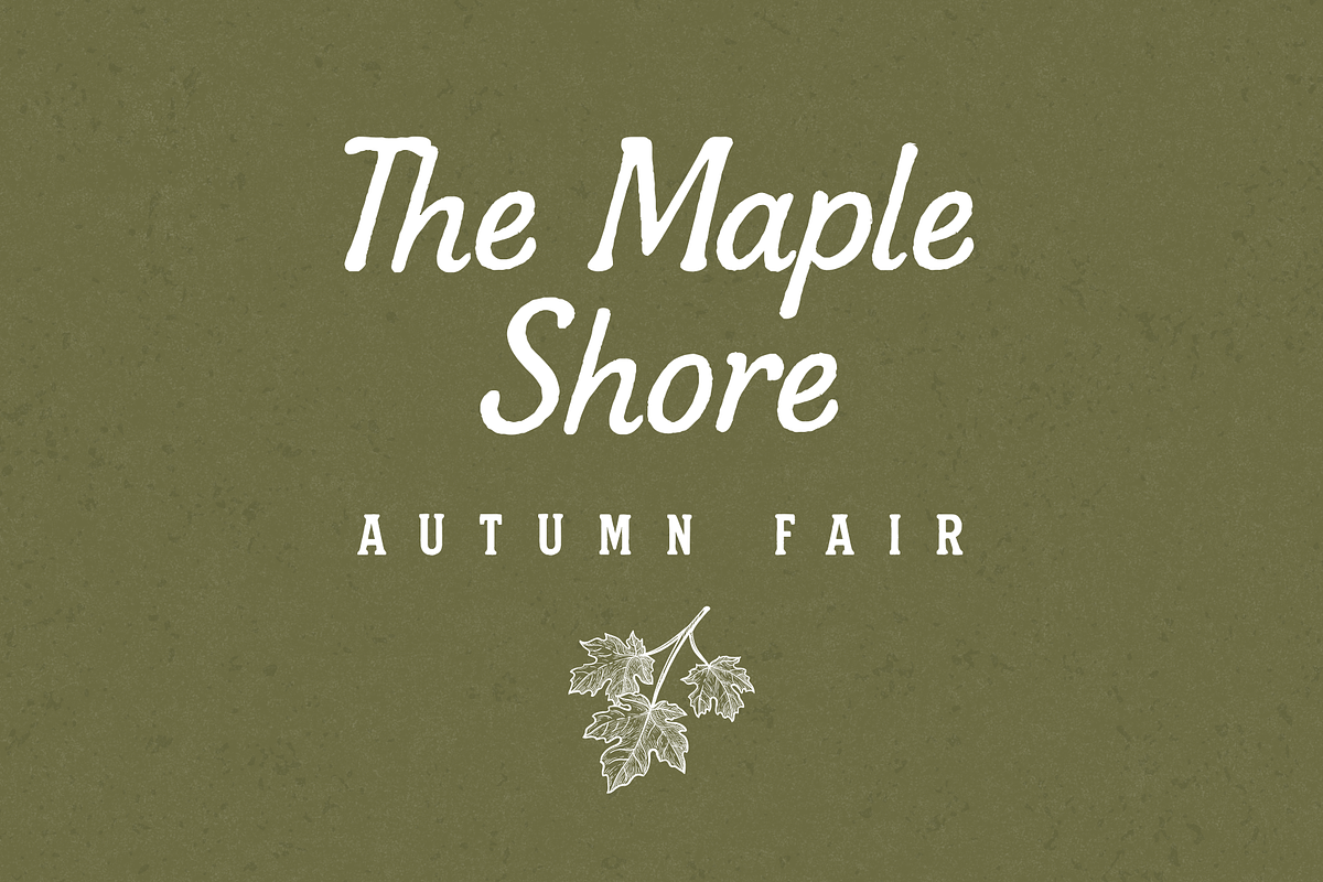 The Maple Shore – Font Duo, a Script Font by Creacy Studio (Photo 6 of 8)