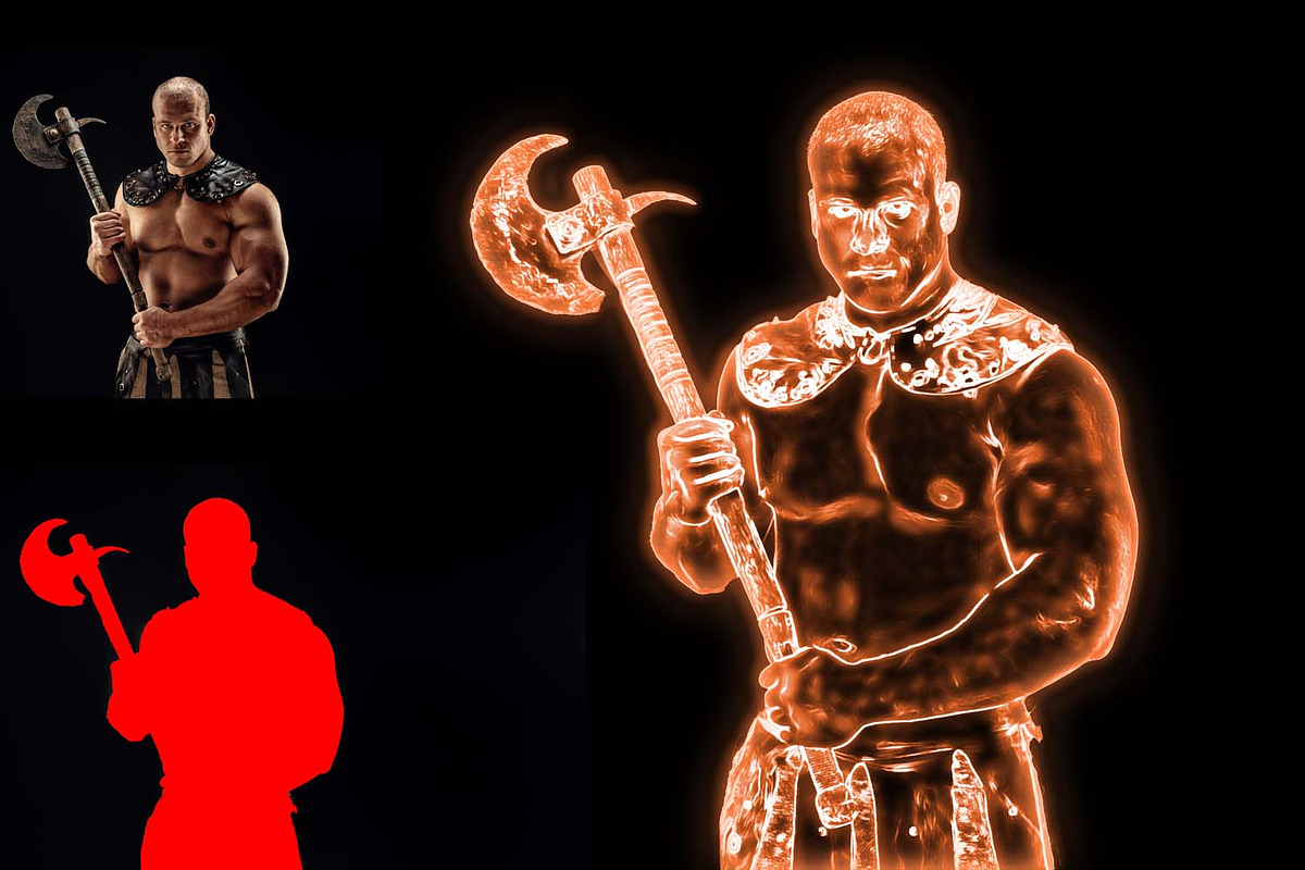 Neon Photo Painting Photoshop Action, an Action Add-On by MRI STUDIO (Photo 13 of 17)