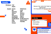 Modern UI Elements, an Object Graphic by Headquarters (Thumbnail 4 of 4)