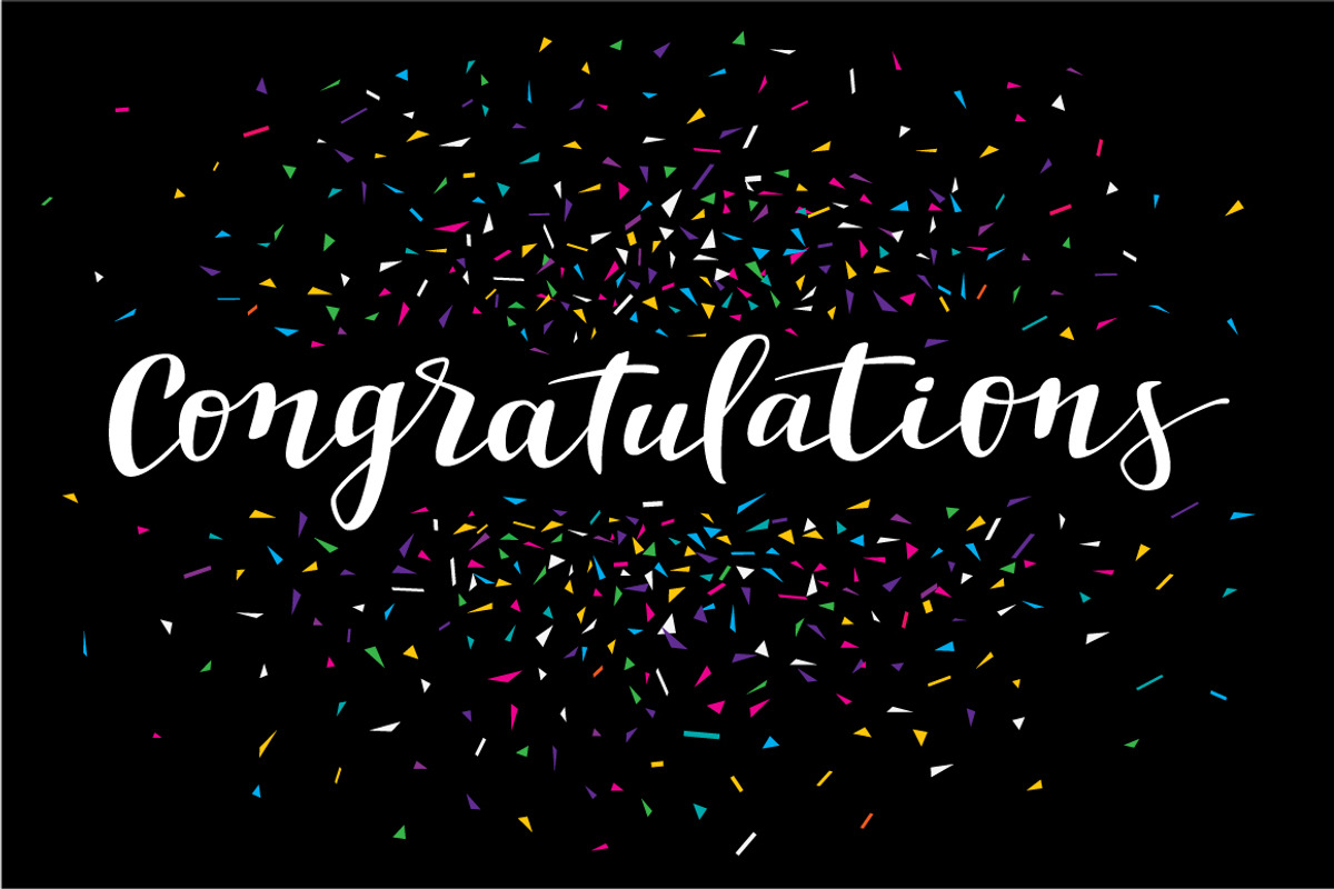Confetti Congratulations, a Decorative Illustration by Soulful Vectors (Photo 2 of 4)