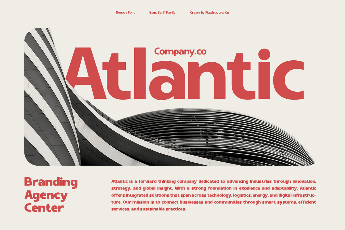 Benova - Family Sans Serif Font, a Sans Serif Font by Flawless And Co (Photo 7 of 10)
