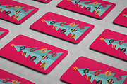 Christmas Card design template, an Object Graphic by Do2design (Thumbnail 4 of 4)