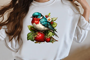 Whimsical strawberry Clipart, a Seasonal Illustration by Designworld (Thumbnail 8 of 10)