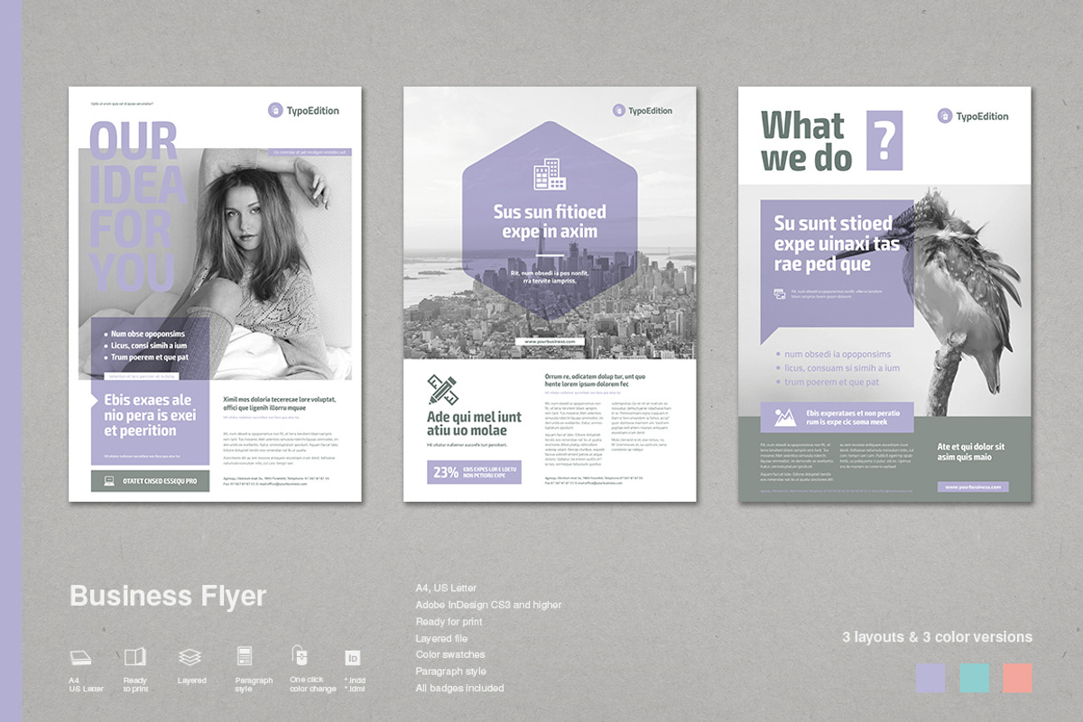 Business Flyer, a Flyer Template by TypoEdition (Photo 3 of 3)