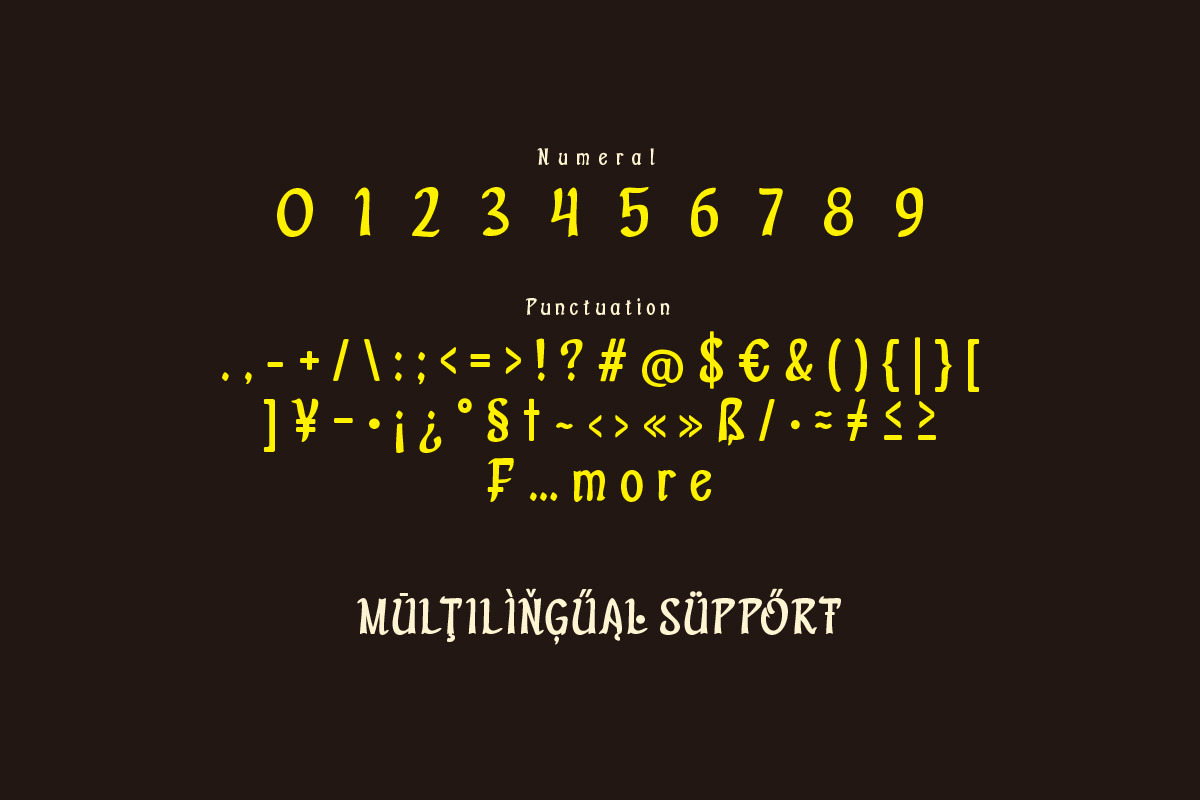 Rekson - Movie Display Font, a Handwritten Font by twinstd (Photo 9 of 10)