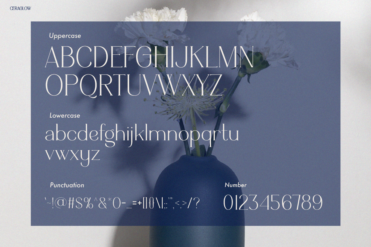 CERAGLOW, a Serif Font by Pinisi ART (Photo 2 of 10)