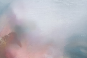 Abstract art painting featuring soft pastel brushstrokes creatin, a Decorative Illustration by Studio ANNA