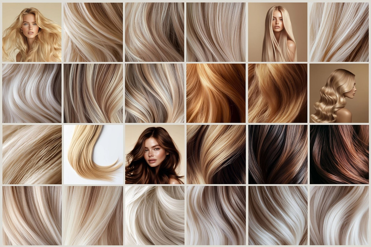 300 Hair Stock Images Bundle, a Beauty & Fashion Photo by Instprofi | Studio Estimo (Photo 5 of 14)