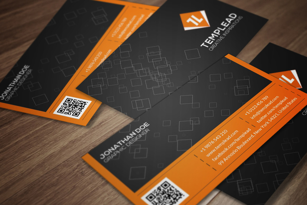 Corporate Business Card CM155, a Business Card Template by annozio (Photo 1 of 4)
