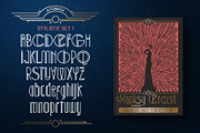 Art Decory Typeface, a Sans Serif Font by alit design (Thumbnail 6 of 17)