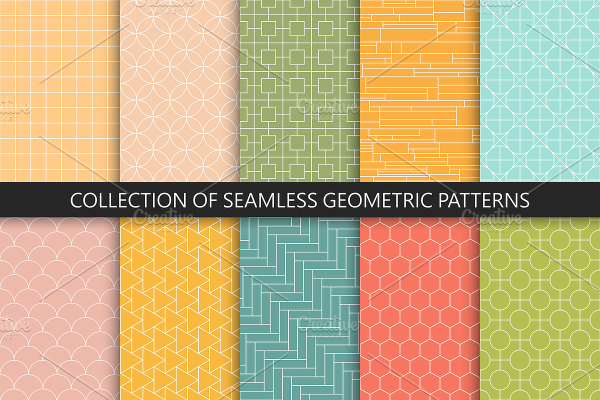Bright ornament geometric patterns, a Pattern Graphic by ExpressShop (Photo 1 of 4)