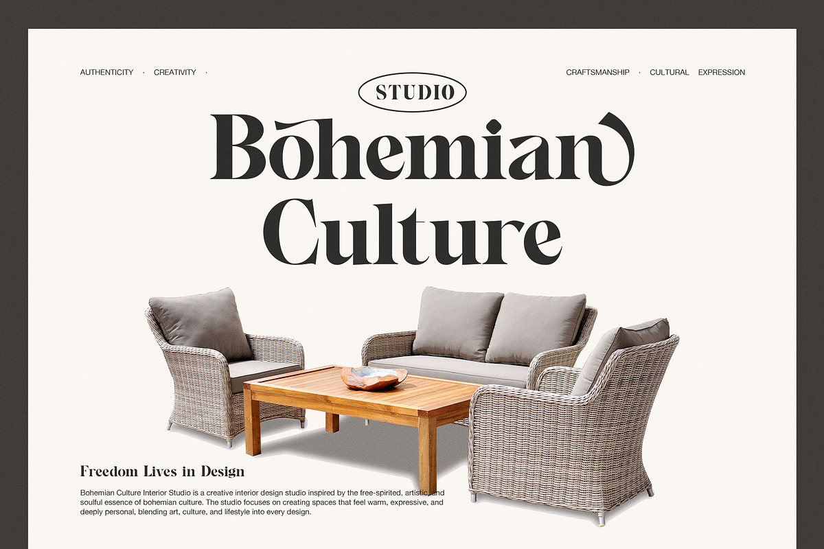 Maghe Elegant Modern Serif Font, a Serif Font by Perfectype (Photo 3 of 8)