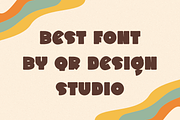 Regoda - Groovy Font, a Sans Serif Font by QR Design Studio (Thumbnail 5 of 6)